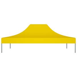 Acoperiș pentru cort de petrecere, galben, 270 g/m², 4,5x3, 3 image