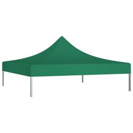 Acoperiș pentru cort de petrecere, verde, 2 x 2 m, 270 g/m², 2 image