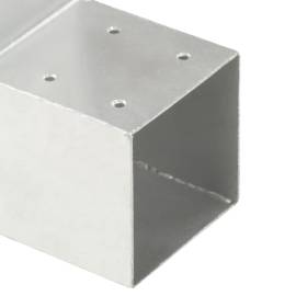 Conector de grindă, formă l, 101 x 101 mm, metal galvanizat, 5 image