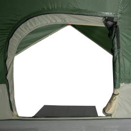 Cort de camping cupolă pentru 3 persoane, verde, impermeabil, 11 image