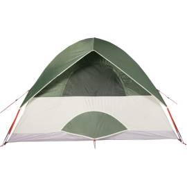 Cort de camping cupolă pentru 3 persoane, verde, impermeabil, 10 image
