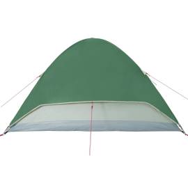 Cort de camping cupolă pentru 6 persoane, verde, impermeabil, 10 image