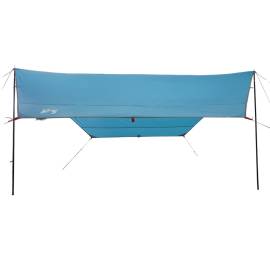 Prelată de camping, albastru, 430x380x210 cm, impermeabilă, 4 image