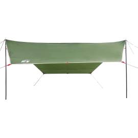 Prelată de camping, verde, 430x380x210 cm, impermeabilă, 4 image