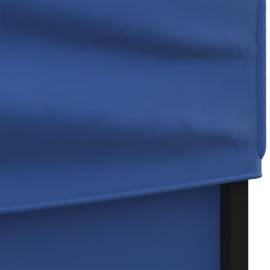 Cort pliabil pentru petrecere, pereți laterali, albastru, 2x2 m, 6 image