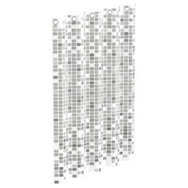 Eisl perdea de duș tip mozaic, gri, 200x180x0,2 cm, 2 image