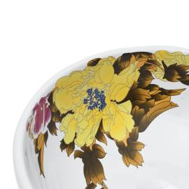 Lavoar de blat, multicolor, rotund, Φ41x14 cm, ceramică, 5 image