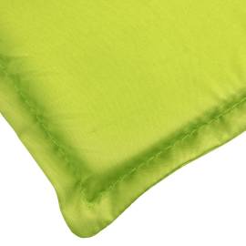Pernă de șezlong, verde aprins, 200x50x3 cm, textil oxford, 6 image