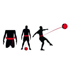 Avento echipament de antrenare abilități fotbal, negru și roșu, 3 image