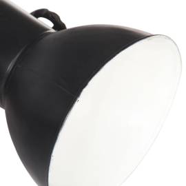 Lampă de perete industrială, negru, 45 x 25 cm, e27, 7 image