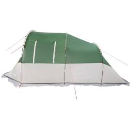 Cort de camping tunel pentru 4 persoane, verde, impermeabil, 8 image