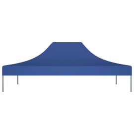 Acoperiș cort de petrecere, albastru, 4,5 x 3 m, 270 g /m², 3 image
