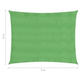 Pânză parasolar, verde deschis, 2x3 m, 160 g / m², hdpe, 6 image