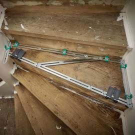 Wolfcraft calibru pliabil pentru repararea scărilor, 5 image