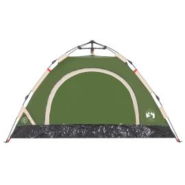 Cort de camping pentru 2 persoane, setare rapidă, verde, 7 image