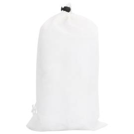 Plasă de camuflaj cu geantă de depozitare, alb, 410x285 cm, 4 image