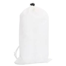 Plasă de camuflaj cu geantă de depozitare, alb, 412x144 cm, 5 image