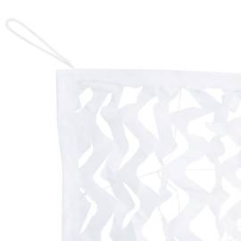 Plasă de camuflaj cu geantă de depozitare, alb, 412x144 cm, 6 image