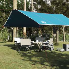 Prelată de camping, albastru, 420x440 cm, impermeabilă