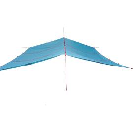 Prelată de camping, albastru, 420x440 cm, impermeabilă, 3 image