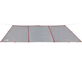 Prelată de camping, gri și portocaliu, 420x440 cm, impermeabilă, 4 image