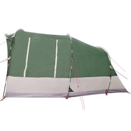 Cort de camping pentru 3 persoane, verde, impermeabil, 7 image