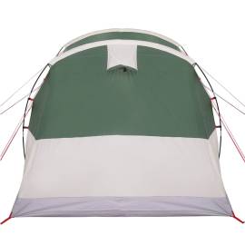 Cort de camping pentru 3 persoane, verde, impermeabil, 8 image