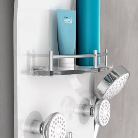 Eisl panou de duș cu baterie mixer karibik, alb, 10 image