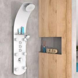 Eisl panou de duș cu baterie mixer karibik, alb, 6 image