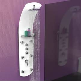 Eisl panou de duș cu baterie mixer karibik, alb, 3 image
