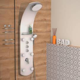 Eisl panou de duș cu baterie mixer karibik, alb, 11 image