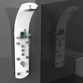 Eisl panou de duș cu baterie mixer karibik, alb, 4 image
