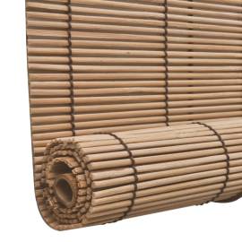 Jaluzea tip rulou, maro, 100 x 220 cm, bambus, 5 image