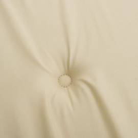Perne cu spătar mic, 6 buc., bej, 100x50x3 cm, textil oxford, 7 image