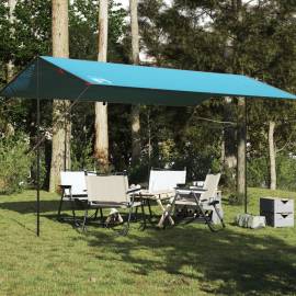 Prelată de camping, albastru, 500x294 cm, impermeabilă