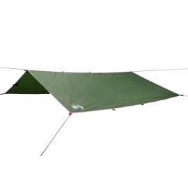 Prelată de camping, verde, 300x294 cm, impermeabilă, 2 image