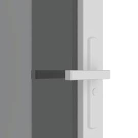 Ușă de interior, 76x201,5 cm, alb, sticlă esg și aluminiu, 5 image