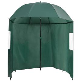 Umbrelă pentru pescuit, verde, 220x193 cm, 2 image