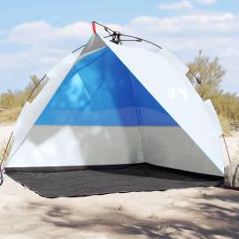 Cort camping, albastru azuriu, impermeabil, setare rapidă