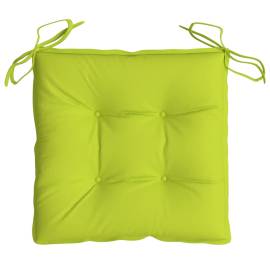 Perne de scaun, 2 buc., verde aprins, 50x50x7 cm, textil oxford, 5 image