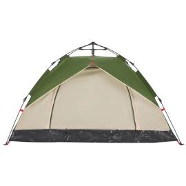 Cort de camping cupolă 2 persoane, setare rapidă, verde, 8 image