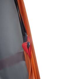 Cort de intimitate pop-up, gri și portocaliu, impermeabil, 10 image