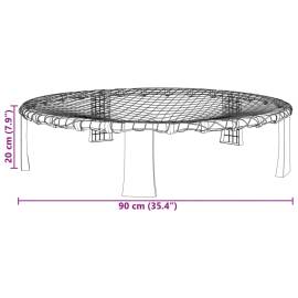 Set plasă rotundă cu 3 mingi și pompă suplimentară, Ø90x20 cm, 7 image