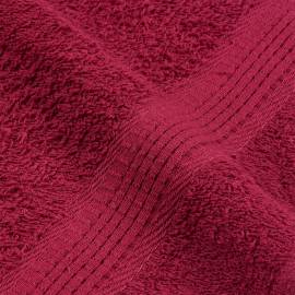 Prosoape cu săpun 4 buc bordeaux 30x30 cm 360 g/m² 100% bumbac, 7 image