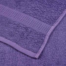 Prosoape de mână 2 buc violet 50x100 cm 360 g/m² 100% bumbac, 6 image