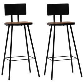 Set mobilier de bar, 3 piese, negru, 7 image