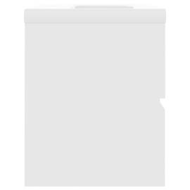 Dulap cu chiuvetă încorporată, alb, pal, 6 image