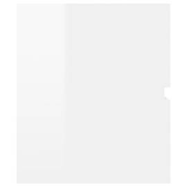 Dulap cu chiuvetă încorporată, alb extralucios, pal, 10 image