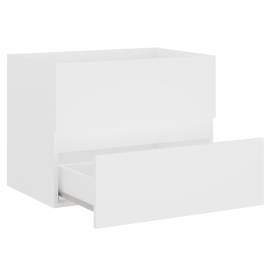 Set mobilier de baie, alb, pal, 9 image
