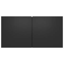 Set dulapuri tv, 10 piese, negru, pal, 8 image